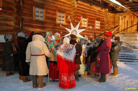 Как празднуют Рождество в России